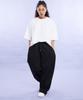 CREAM SODA LAB Blank All Season Wide Elastic Pants Black