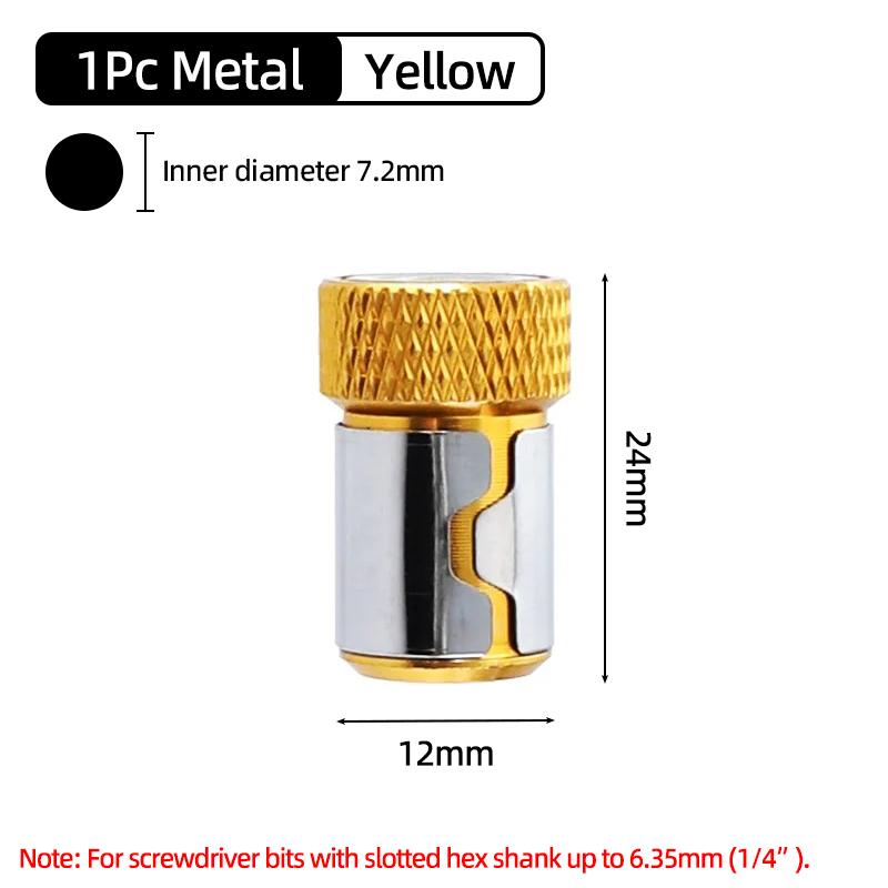 Magnetický držák bitů Magnetický kroužek Silný magnetizér Demagnetizér 6,35 mm Křížový držák bitů Ruční nářadí