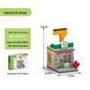 Lele City Life Building Blocks: Colorful, Changeable, Educational Street Scene Model Set 8974