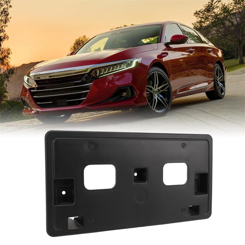 Front License Plate Bracket Holder Kit For Honda Accord 2021-2022 4Dr