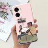 Case For Honor 90 Lite Honor X50i Cover Shockproof Back Coque Women Fashion Flower Butterfly Capas for Huawei Honor90 Lite Cover