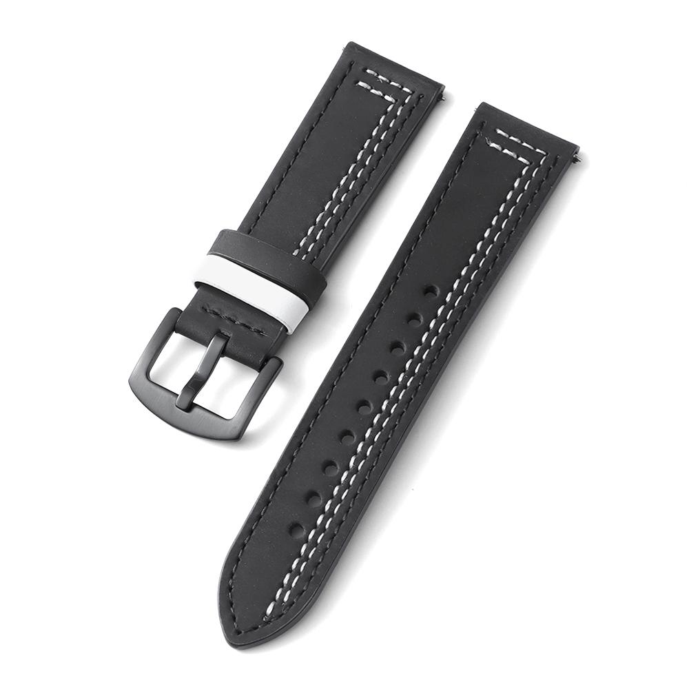 Vintage Genuine Leather Watchbands for Samsung Galaxy for Huawei Bands 22mm 20mm Women Men Cowhide Watch Band Strap Watchband