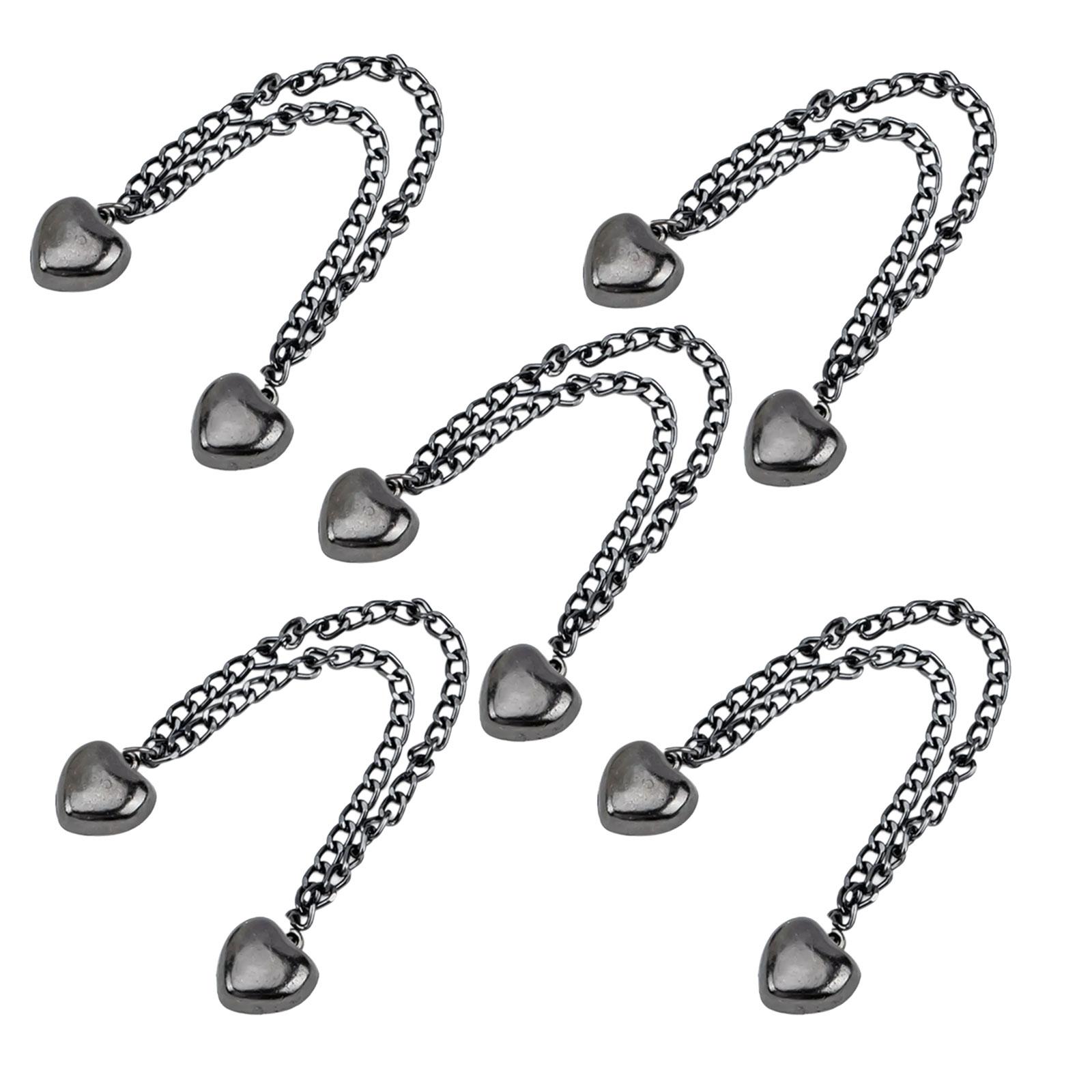 

5 штук Магнитные фиксаторы для манжет брюк Фиксаторы для подола брюк Зажим Сильные магниты Зажим для брюк, чтобы сделать их короче 12