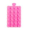 24-Piece Double-Sided Thick Silicone Suction Cups for Phone/Tablet Car Mount