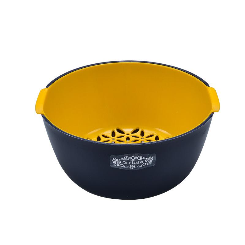 Double layer sink drain basket kitchenStrainer Kitchen Drain Basket Rice Bowl Strainer Vegetable leaking water filter basket