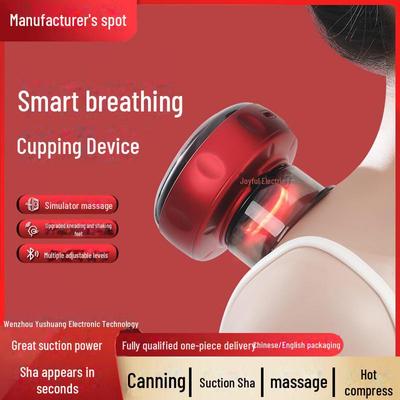 Smart Electric Cupping Massage Device with Heating and Suction