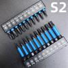 10/21PCS Impact Star Drill Bit Set Hex Head Shank Magnetic Screw Driver Screwdriver Bits Wrench S2 Electric Drill Tools