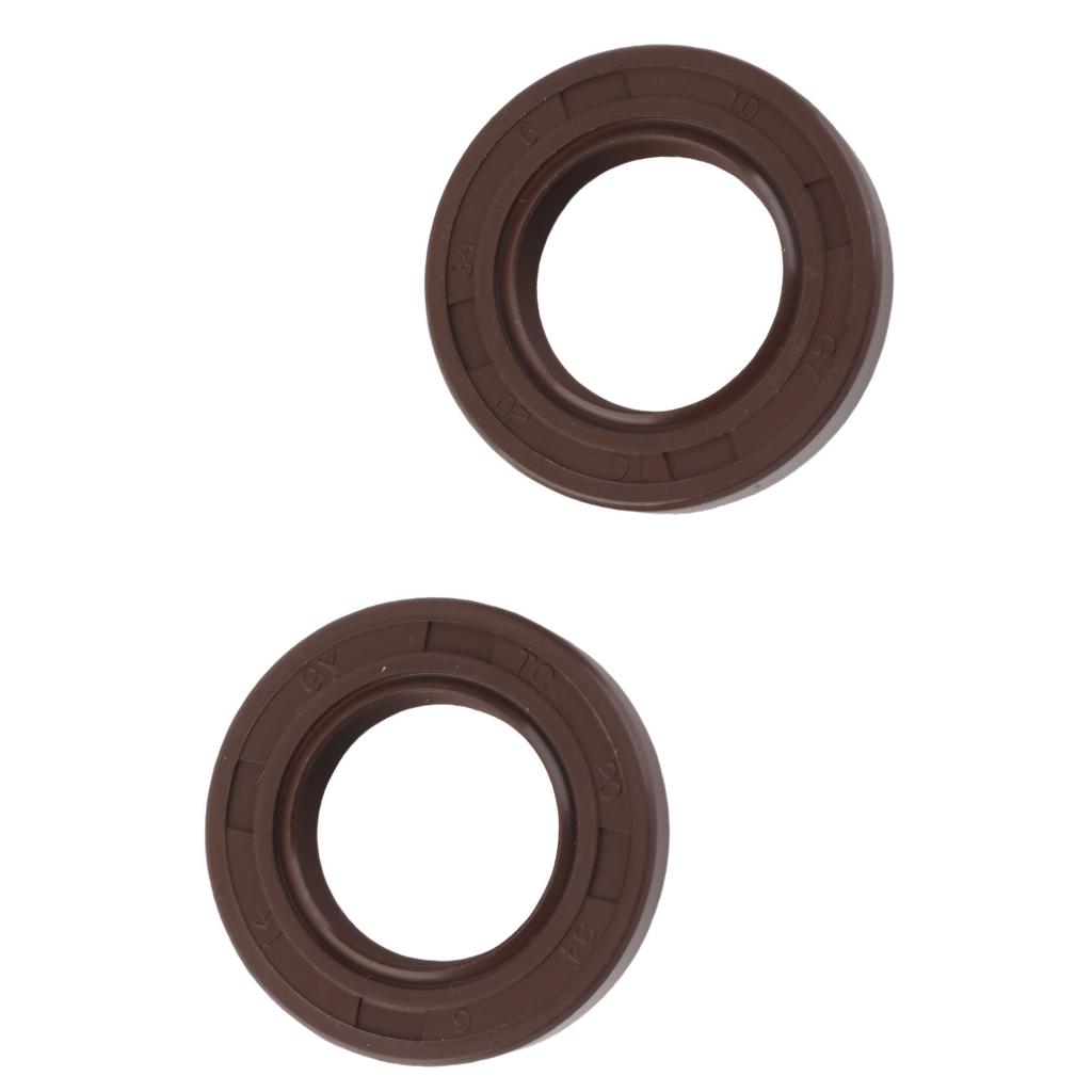 2PCS Propeller Shaft Oil Seals 93101 20M07 Boat Motor Outboard Drive Shaft Oil Seals for 2 Stroke 30HP Boat Engine