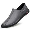 Genuine Leather Men Loafers Moccasins Men Business Dress Shoes Handmade Leather Shoes Men Flats