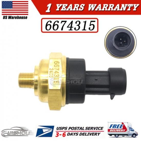6674315 Oil Pressure Sensor Switch Compatible With Bobcat 753 S175 T300 6674316