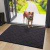 Olanly Washable Front Entry Doormats for Entryway Indoor Door Mat Non-Slip Absorbent Resist Dirt Entrance MatInside Floor Mats