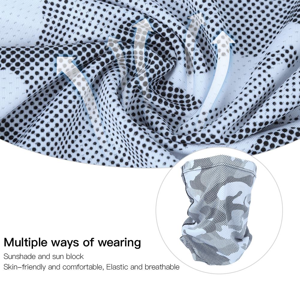 Sports Cycling Face Scarf Ice Silk Windproof Multifunction Hdscarf Outdoor Supplies