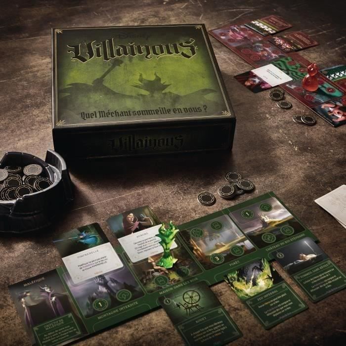 Villainous Disney Family Strategy Game, Immersive and Diabolical, 2 To 6 Players, Ages 10+, Ravensburger
