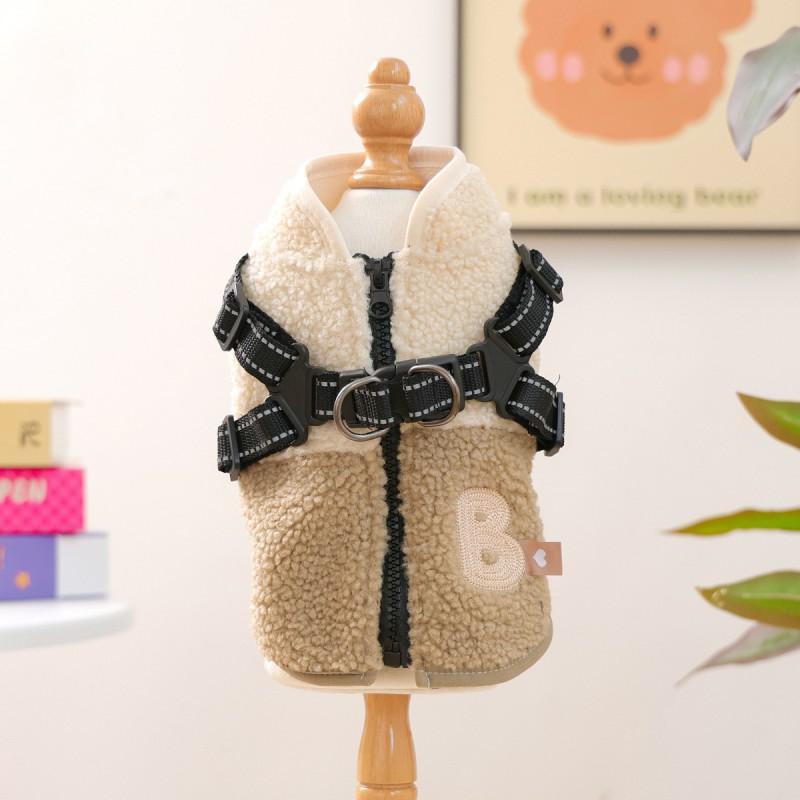 Pet Warm Fleece Dog Cat Hoodie Sweater Winter Coat Small Medium Large Dogs Cats Comfortable Casual Outfit