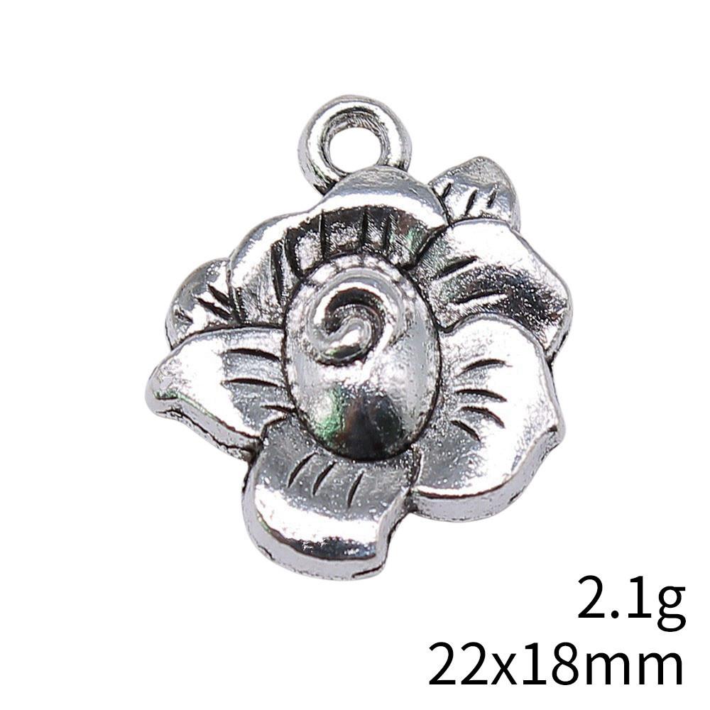 Gifts For Women Charms Italian Bracelet Small Flower Charms Pendant Ornaments For Home Phone Pendant