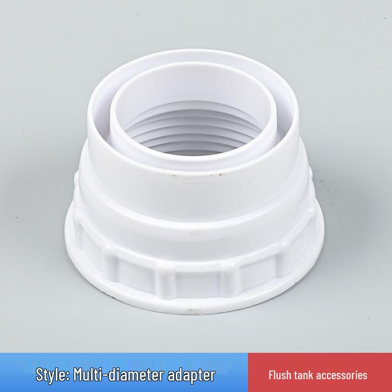 Adjustable High-Pressure Toilet Tank Water Fitting Set