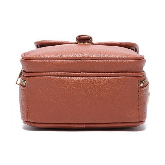 Women Travel Crossbody Bag Faux Leather Shoulder Bag with Adjustable Strap Messenger Bag Crossbody Purse for Cellphone Cards Keys