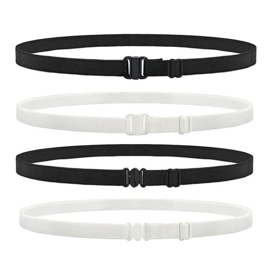baizihuahu Adjustable Fit Belly Band, Women Belt with Super Elastic Drawstring Strap, Stretchable Support for Versatile Shirt Accessory