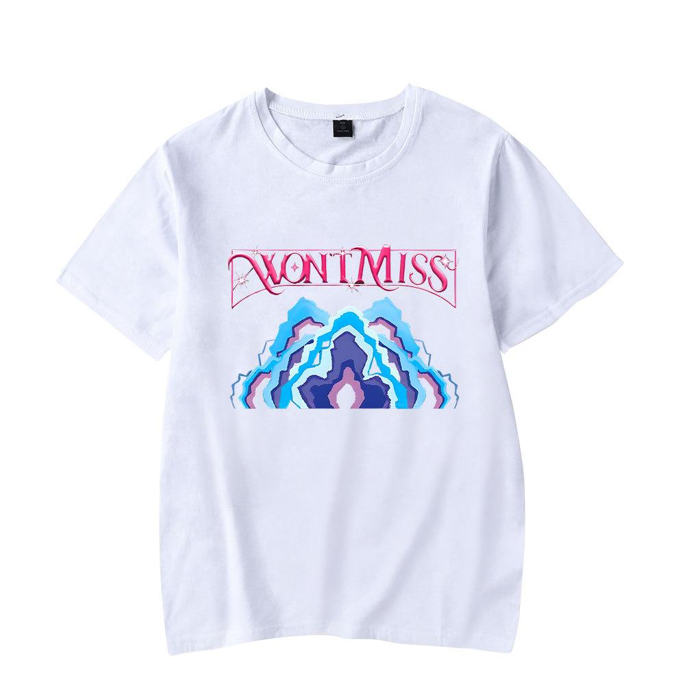 Anime KPop Demon Hunters Huntrix Tshirt Men Women Fashion Cotton T Shirt Summer Unisex Crewneck Short Sleeve  Streetwear Tees