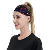 Buntes Farbspritzer-Kunstwerk Sport-Schweißband Stirnbänder Unisex Schweißabsorbierend Rutschfest Stirnbänder zum Laufen Yoga Fitness