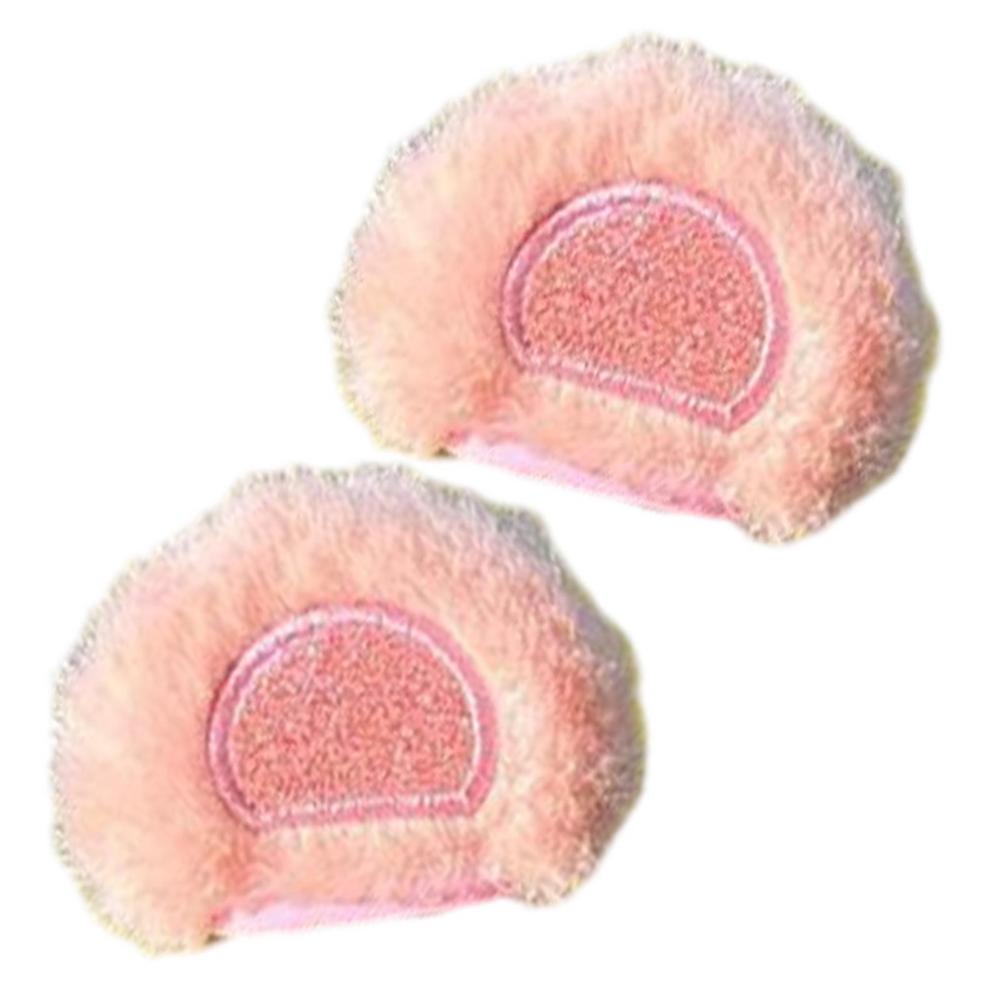 Winter Warm Soft Plush Bunny Ear Car Interior AccessoriesCar Steering Wheel Cover