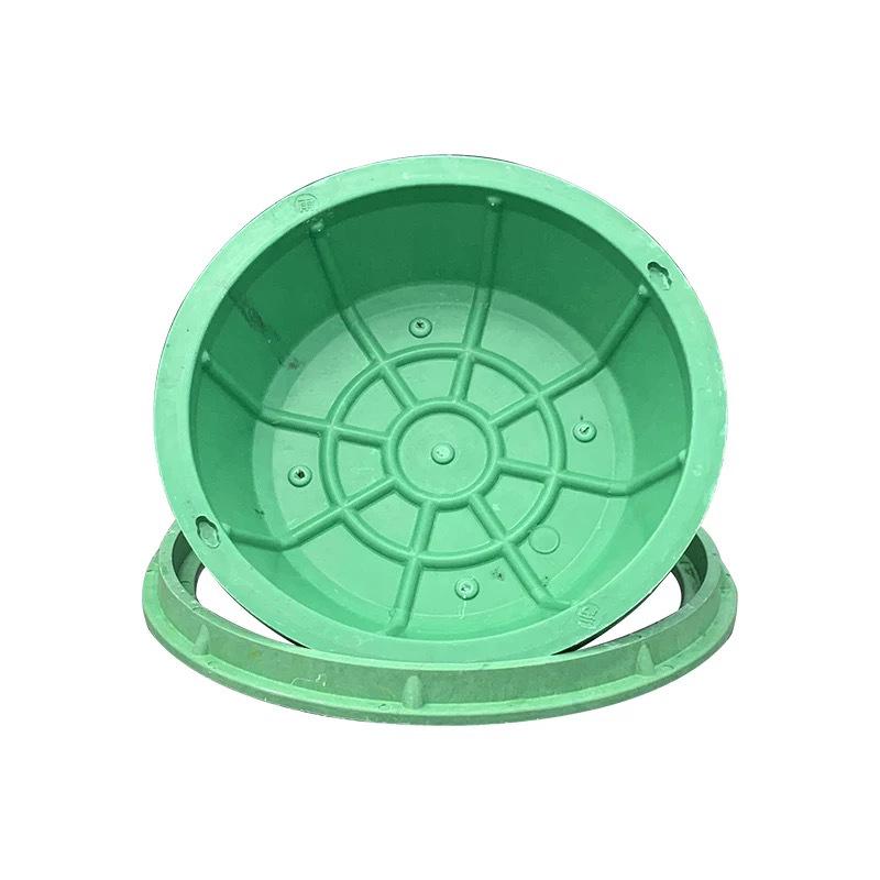 Polymer Grass Basin Manhole Cover for Sunken Lawn and Planting Areas