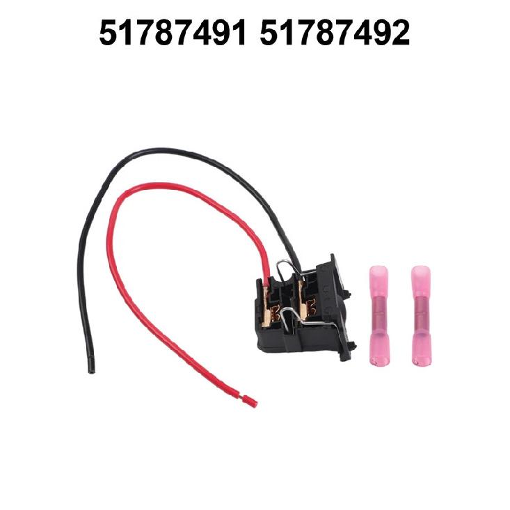 Erstatningspæresokkel 51787491 51787492 for H7 Halogenpære Passer til Baklykt på For Fiat 500 og For Abarth 595 695 Modeller