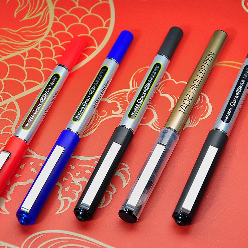 Quick-Dry 0.5mm Needle Tip Direct-Liquid Neutral Pen - 0.7mm Business Signing Pen