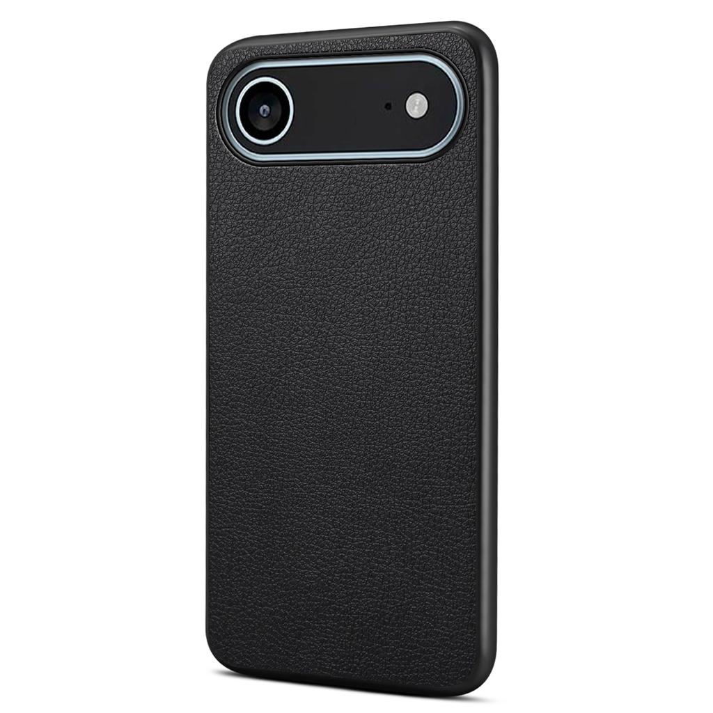 For iPhone Air Case Calf Texture Leather + PC + TPU Phone Cover