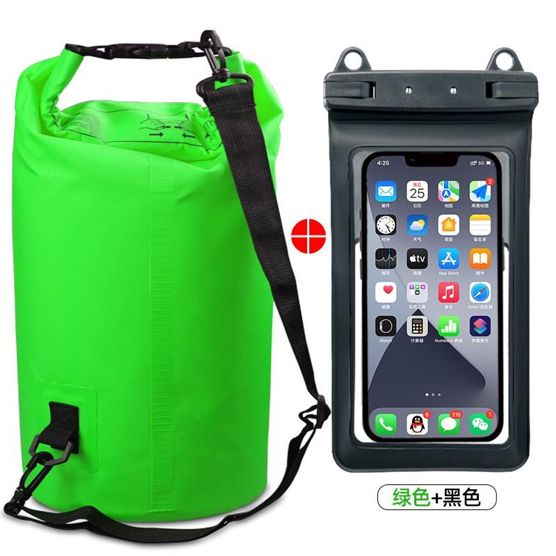 PVC Waterproof Dry Bag Bucket Backpack Beach Swimming Hiking Camping Outdoor Sports 2L-30L