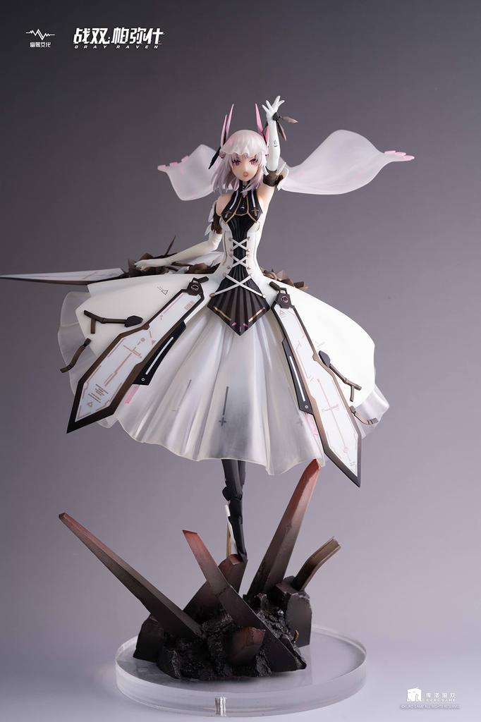 UNKNOWN MODEL Gray Leaf General Final Scale PVC ABS Painted Complete Figure Normal Edition "Punishing Raven" (Raikou, Purpose, Version) 1/7 &