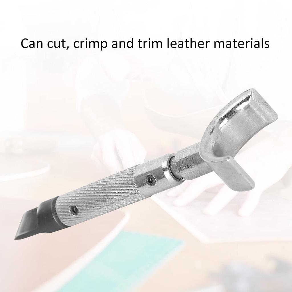 DIY Rotary Leather Engraving Tool Adjustable Vegetable Tanned Leather Carving Tool