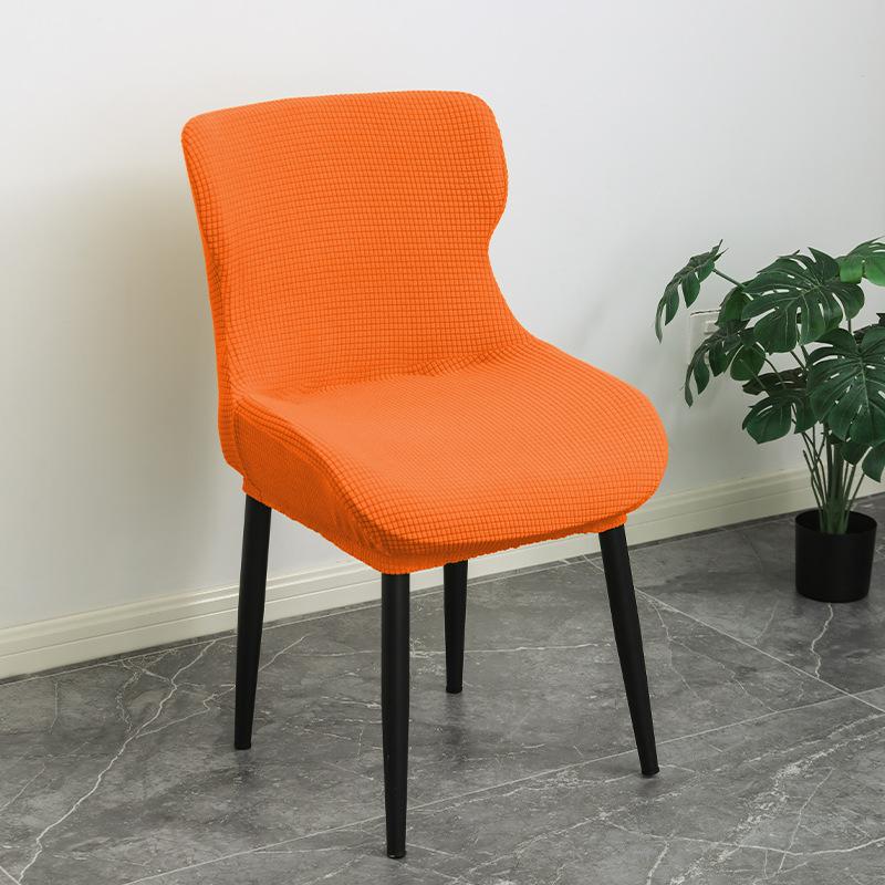 Modern Simple Pineapple Grid Thickened Craftsmanship Chair Cover Restaurant Dust-proof and Anti-slip Four-season Universal Chair Cover