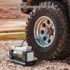 Deli Dual-Cylinder Car Air Pump