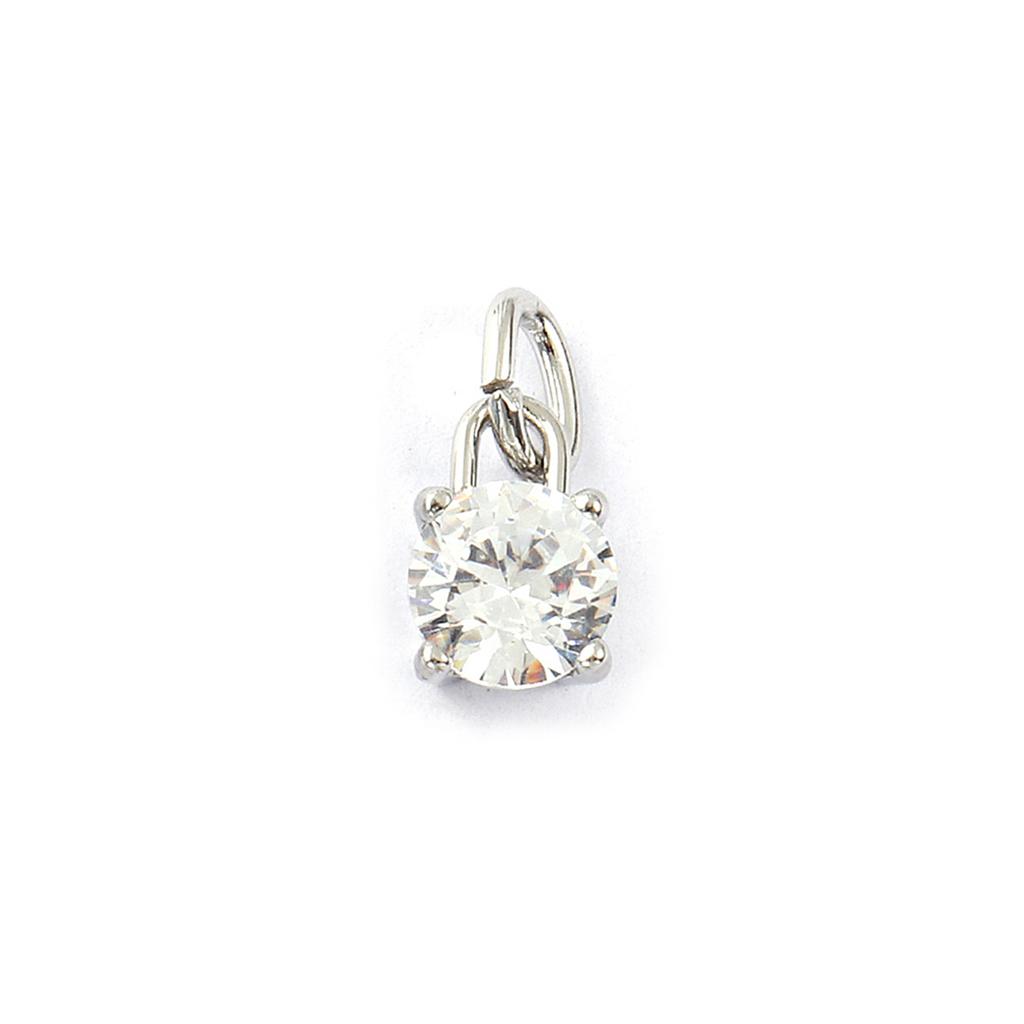 2 ks 304 Nerezová ocel & Zirkony Narozeninové přívěsky Mini přívěsky Pro DIY Náhrdelník Náušnice Výroba šperků 15mm x 7mm