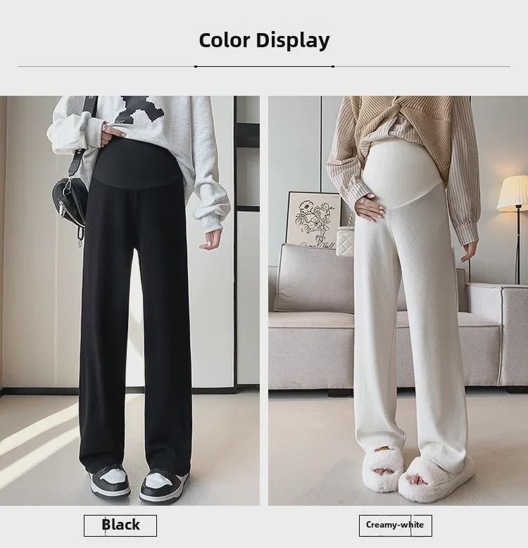 Umstandsweite Hosen für Frühling, Herbst und Winter - Bauchstütze & Freizeitkleidung