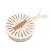 Fruit Vegetable Washing Bowl Thickened Double Layer Multifunctional Draining Bowl with Lid Foldable Handle for Food Storage