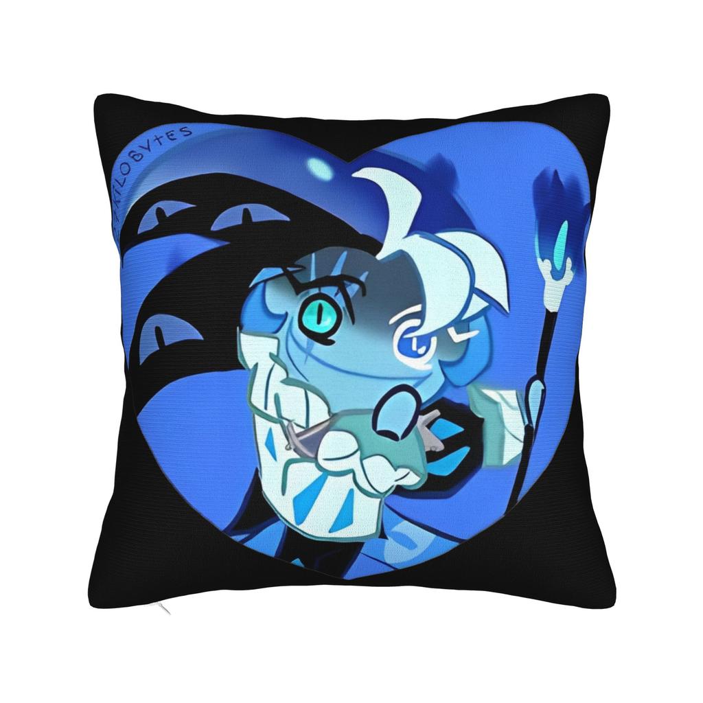 Shadow Milk Cookie Run Kingdom Square Pillow Covers Seat Cute Cartoon Anime Cushion Case Home Decoration Pillow Cover 45*45