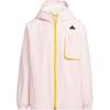 City Escape 2 In 1 Sports Casual Hooded Jacket Kids Jackets Pink Han-Jade-White JC9375