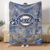 Milwaukee Brewers Druck Flanelldecke Hohe Qualität Warm Bequem Decke für Alle Jahreszeiten Perfekt für Geschenke Heimdekoration