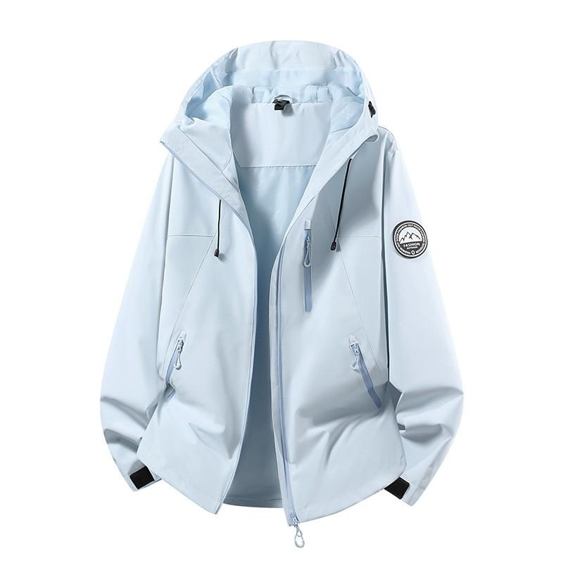 Men Women 3-in-1 Waterproof Windproof Hiking Jacket With Fleece Inner Layer Winter Outdoor Mountaineering
