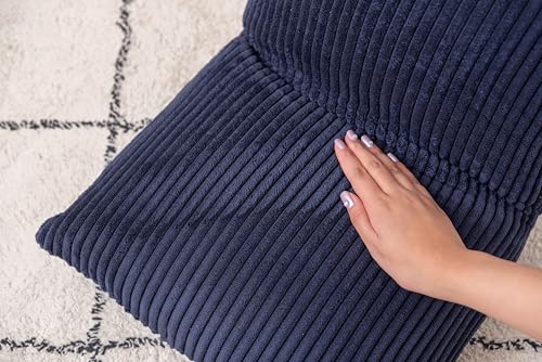 Azumaya-kk Kakkun Recliner, Navy, 38cm Wide X 38-45cm Deep X 36cm High, RKC-627NV