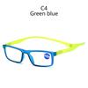 Blue Light Glasses Magnifying Eyewear Women Men Magnetic Hanging Neck Presbyopic Eyeglasses Vision Care Magnet Reading Glasse