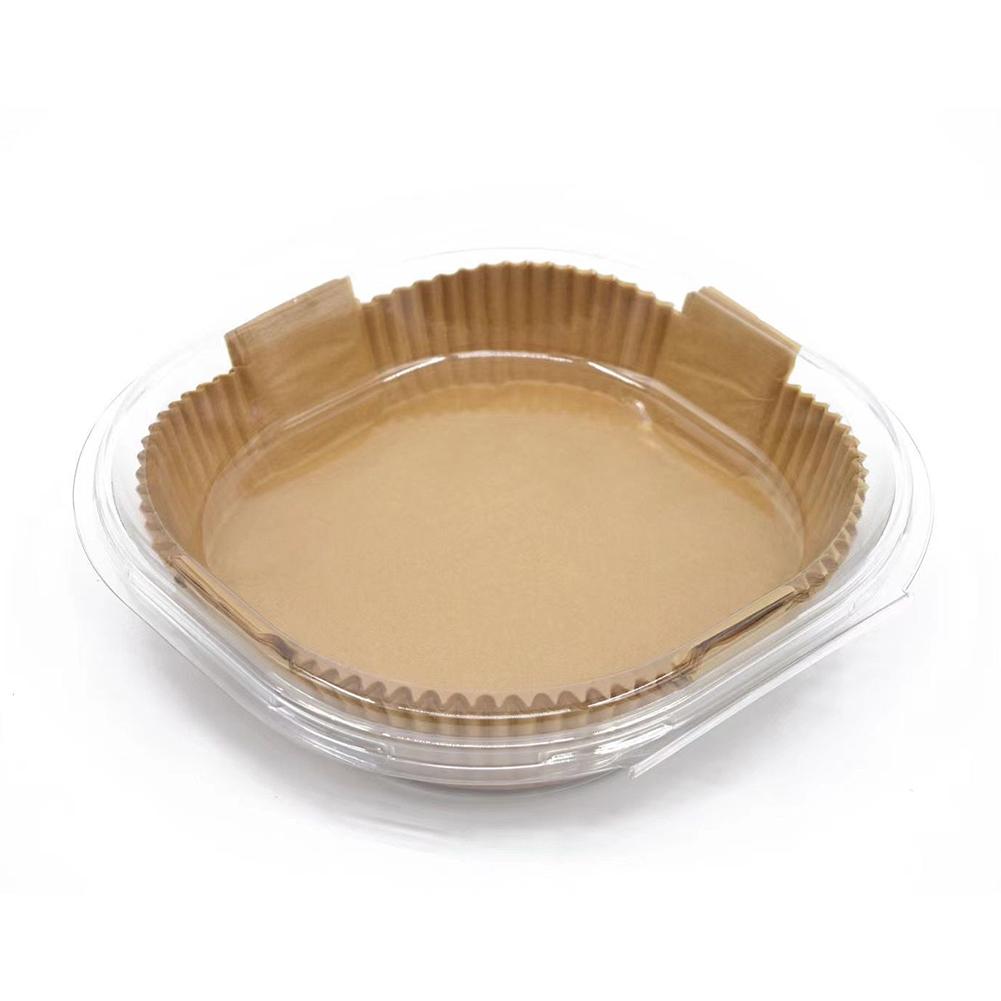 Air Fryer Disposable Paper Liner with Handle Oil-proof Paper Non-stick Mat Microwave Oven Kitchen Accessories