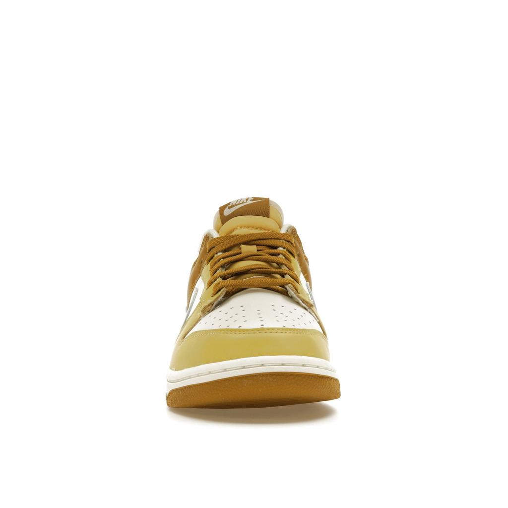 Nike Dunk Low Bronzine Men Sneakers Yellow Saturn-Gold Sail FZ4042-716