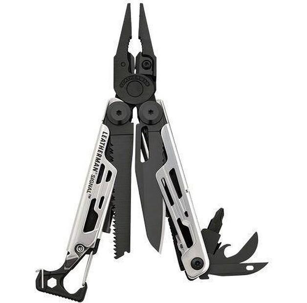 Мультитул Leatherman Signal черный серебристый