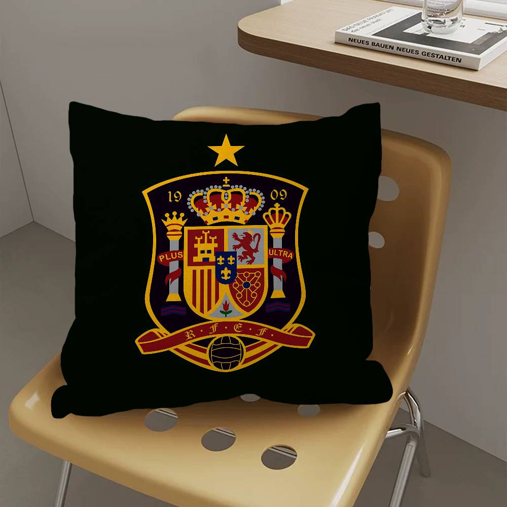 E-EspanaS LOGO Spanische Kissenhülle Sofakissenbezug Wohnzimmerdekoration Kindergeschenk