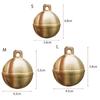 Christmas Decorations Pet Pendants Pure Copper Pendant Round Bell Dog Bell Bronze Bell Copper Bell