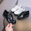 Autumn Children'S Student Teen Leather Shoes Performance Shoes Boys And Girls Patent Leather Soft Soled School Single Shoes