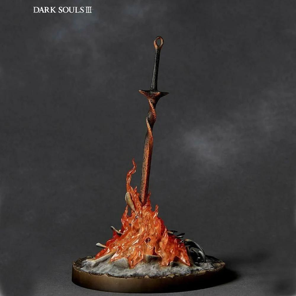 Horké Dark Souls III Táborák Osvětlený Meč Rozsvítit 21CM Klasická Anime Hra Soška Figurka Model Hračka Ozdoba Sběratelský předmět